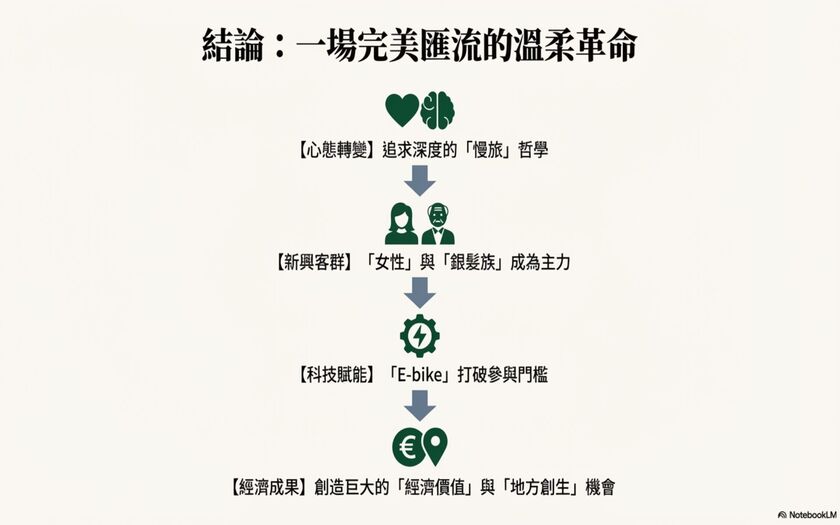 運動與健康,山海戀單車,身心健康,單車旅遊,銀髮族,BikeTour,慢旅,Ebike,SlowTravel,CyclingTravel