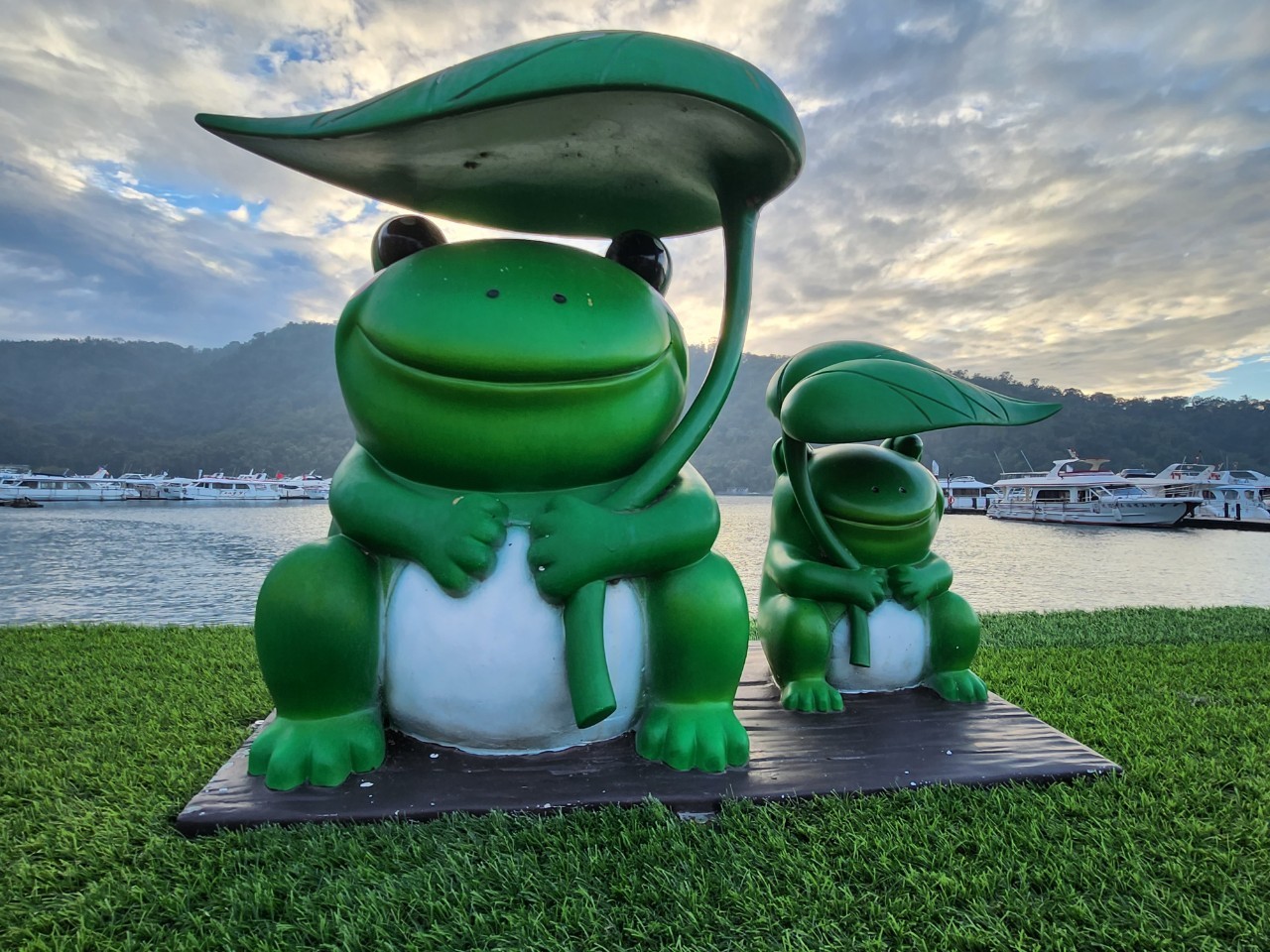 南投,魚池,日月潭,九蛙疊像,山海戀單車