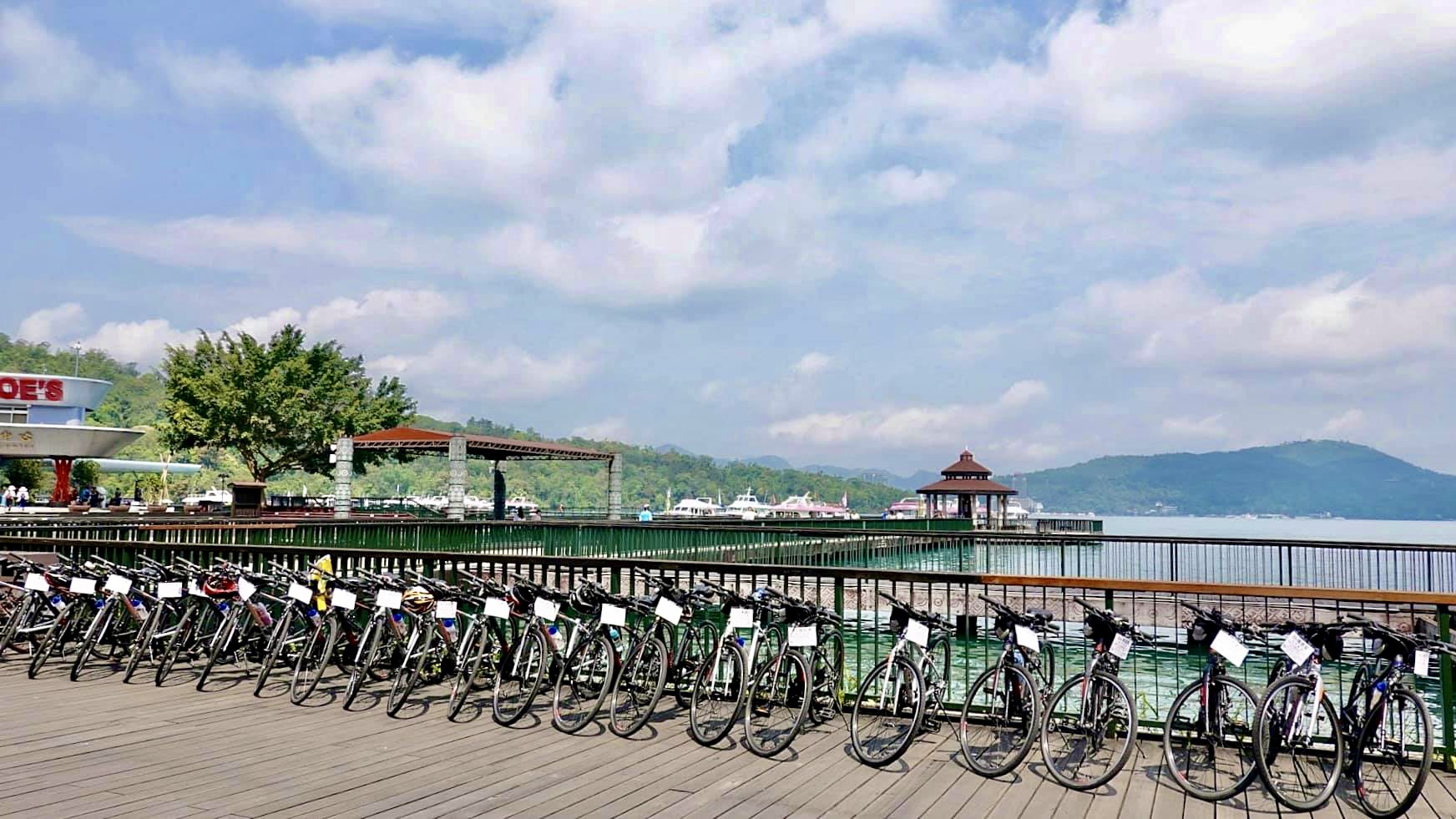 南投,魚池鄉,日月潭,伊達邵碼頭,山海戀單車