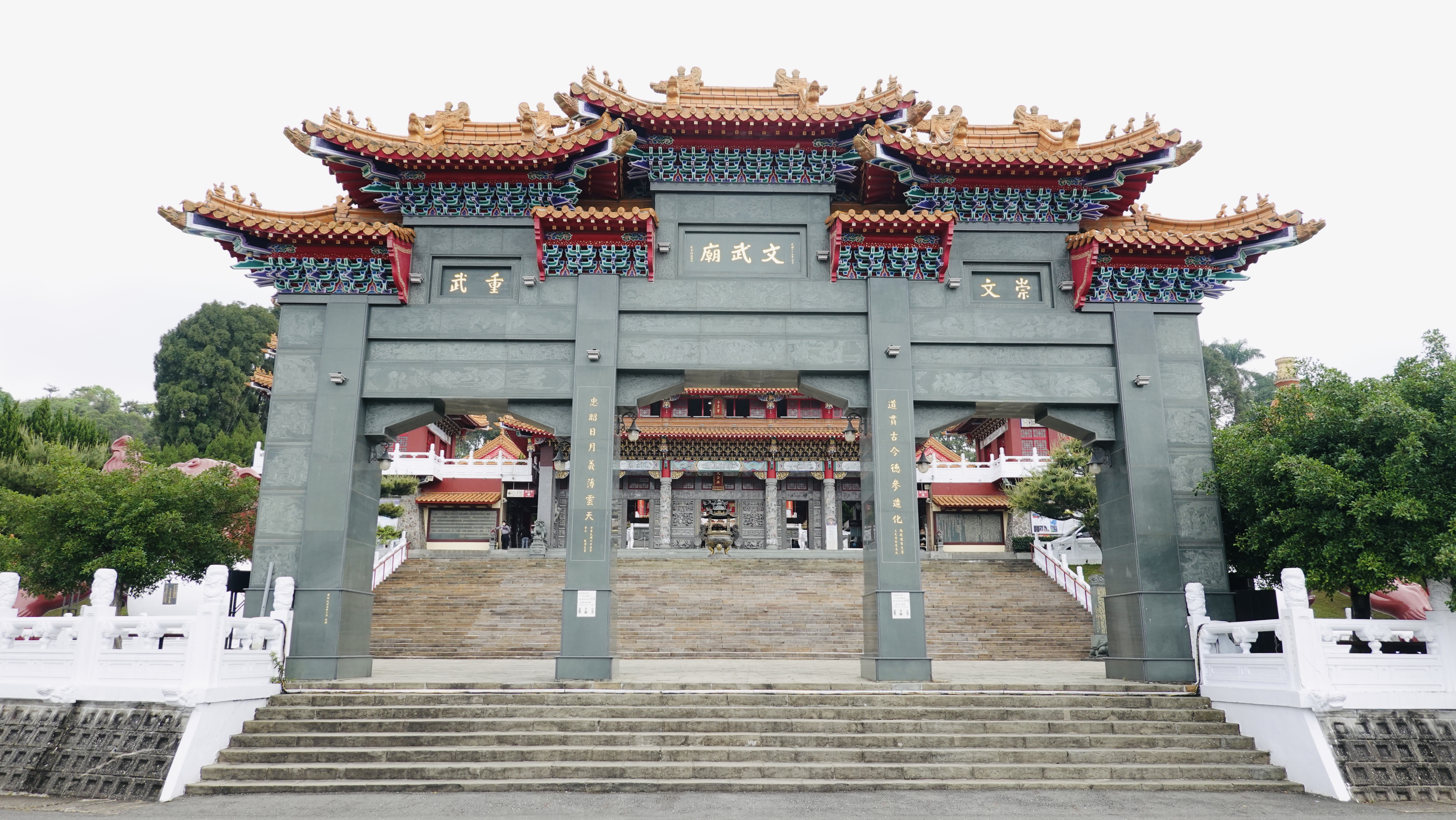 南投,日月潭,文武廟,孔子,文昌帝君,關聖帝君,山海戀單車