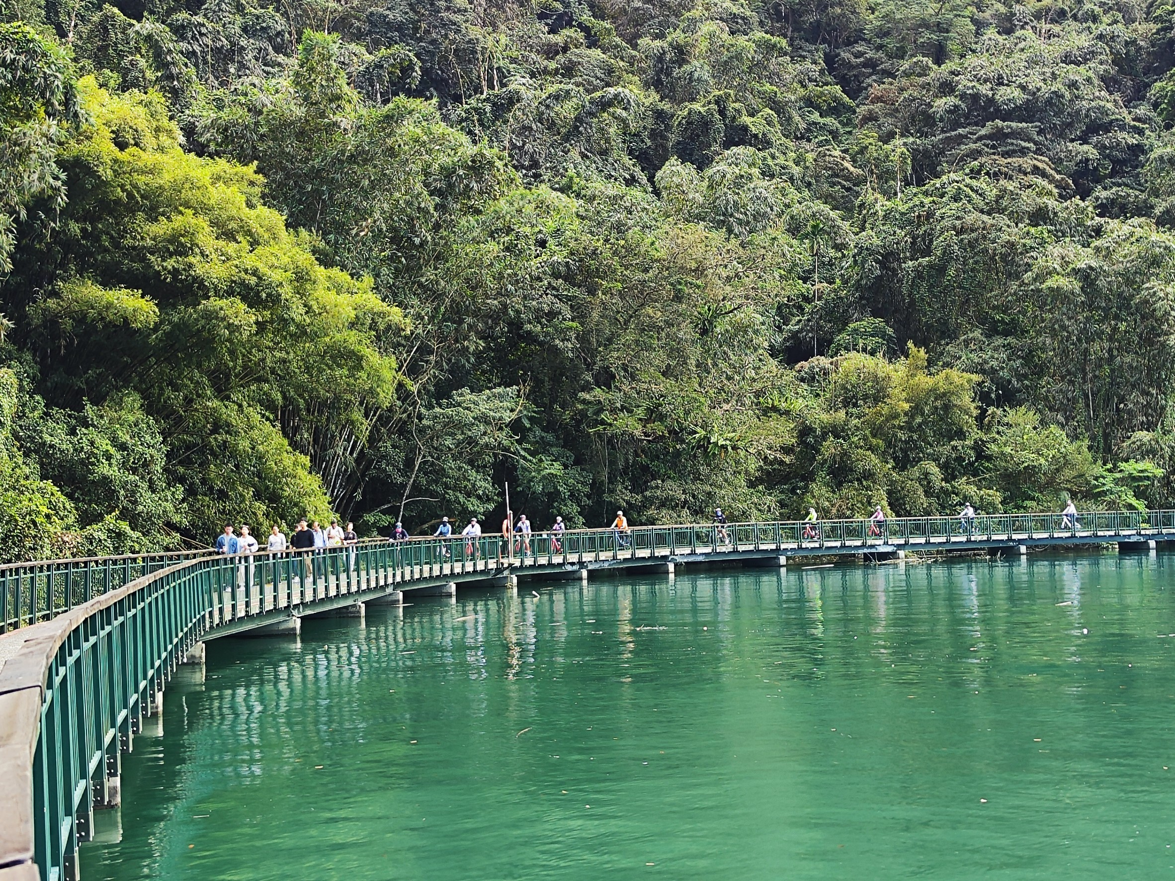 南投,魚池鄉,日月潭,伊達邵水上自行車道,山海戀單車