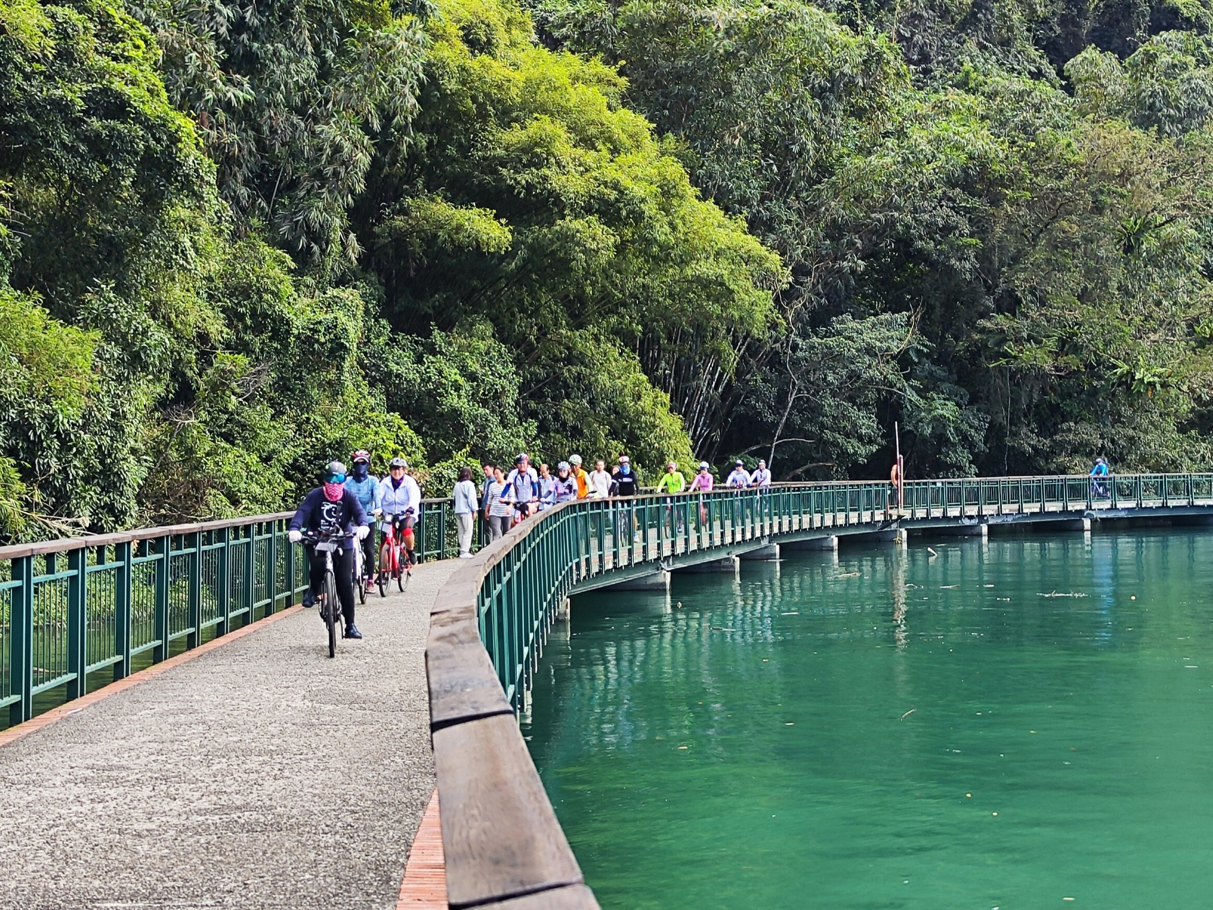 南投,魚池鄉,日月潭,伊達邵水上自行車道,山海戀單車