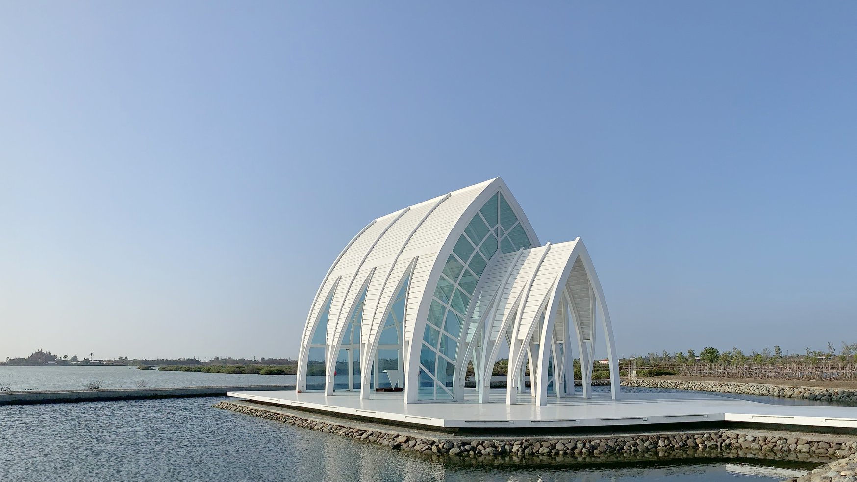 台灣,特色教堂,台南,北門,水晶教堂,教堂,山海戀單車,山海戀推薦