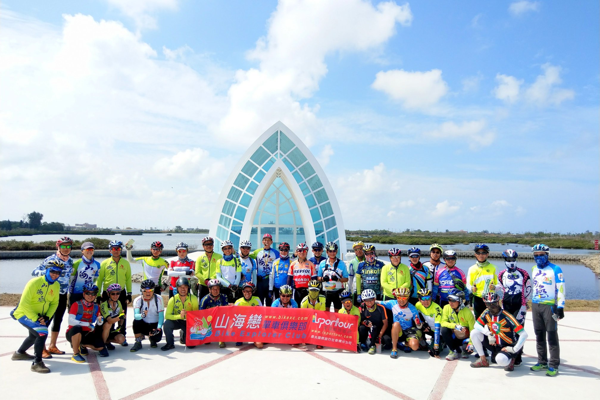台南,北門,水晶教堂,教堂,山海戀單車