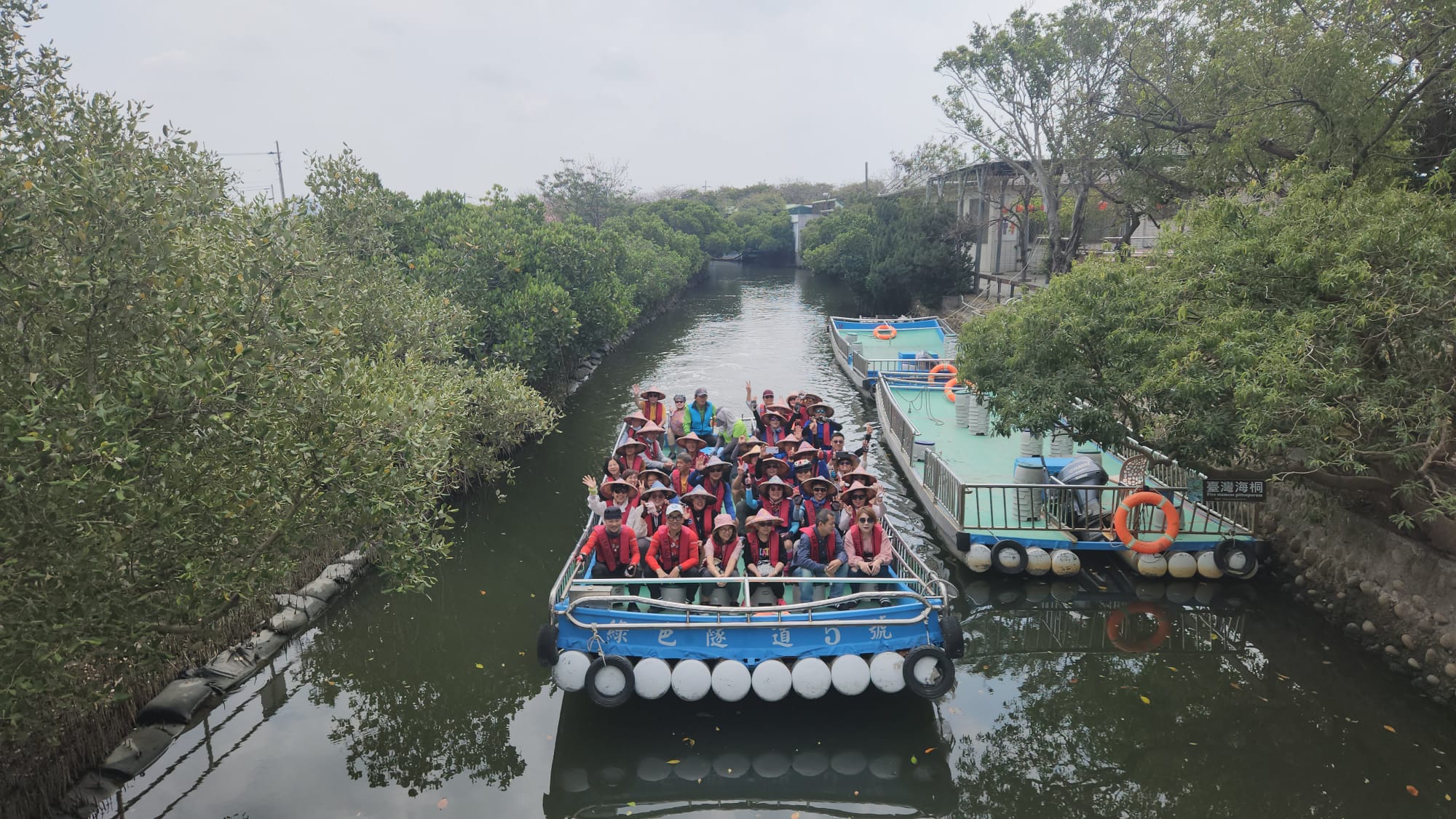 台南,四草溼地,台江國家公園,綠色隧道,溼地,山海戀單車