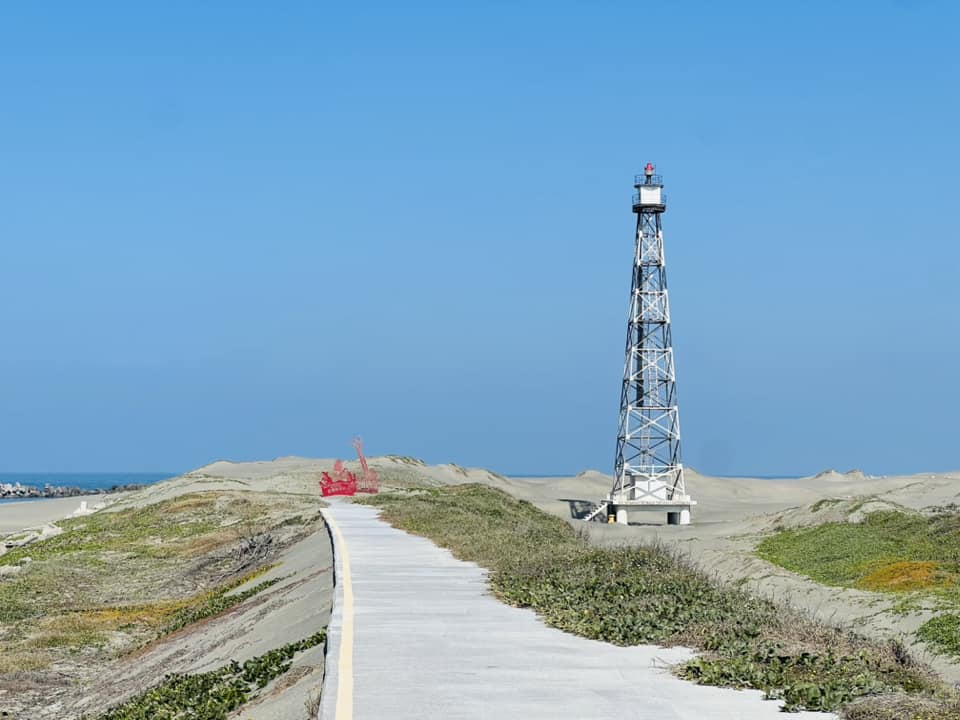 台灣極西燈塔,國聖燈塔,燈塔,山海戀單車