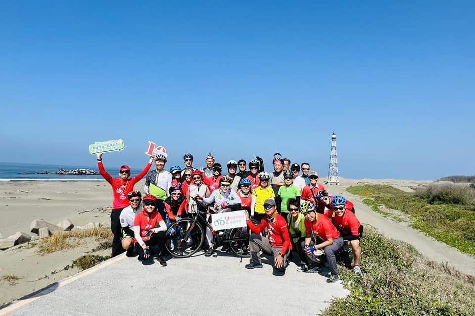 台灣極西燈塔,國聖燈塔,燈塔,山海戀單車