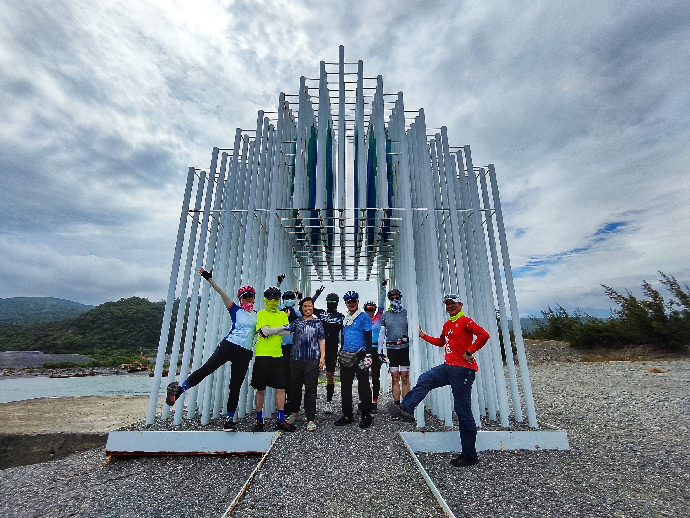 台東,大武,大武之心南迴驛,南迴公路,南迴藝術季作品,1314的藍,山海戀單車