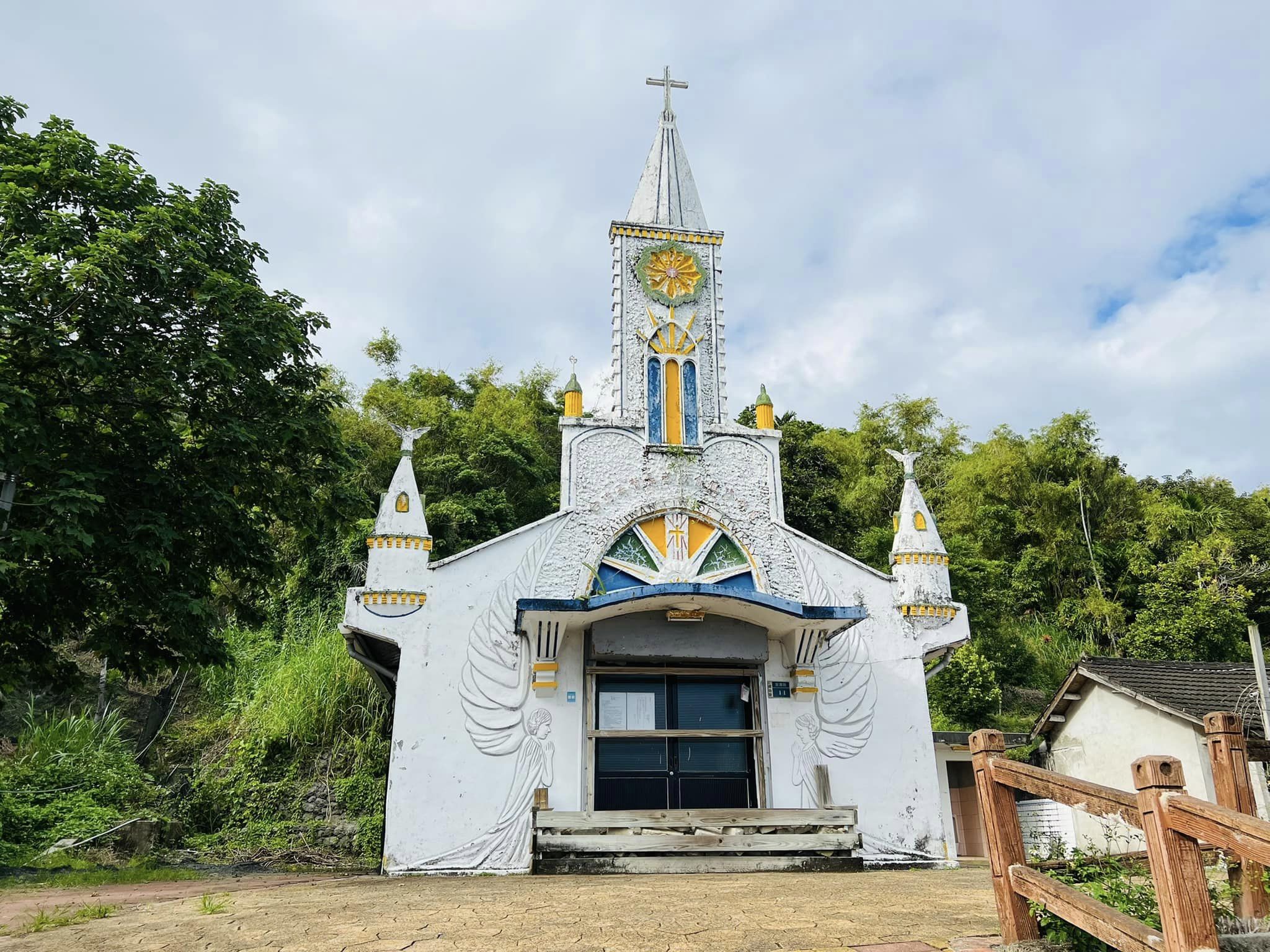 台東,宜灣,卡片教堂,原住民,阿美族,教堂,山海戀單車
