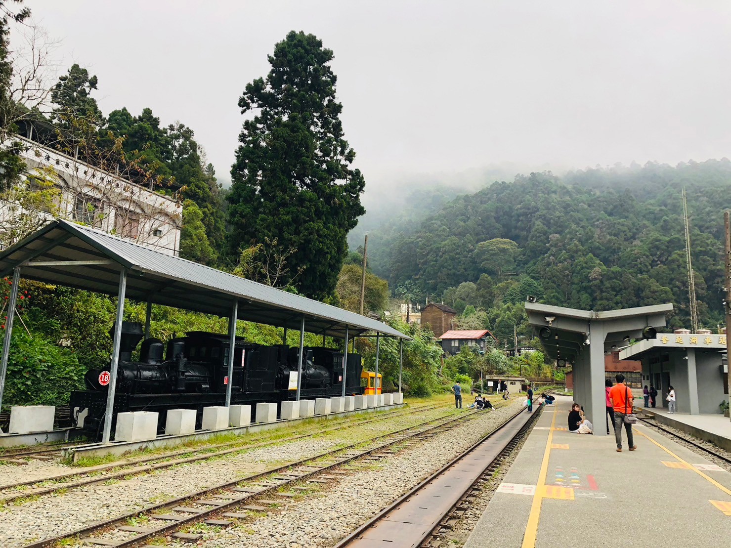 嘉義,阿里山林鐵,木造火車站,奮起湖車站,鐵道文化,山海戀單車