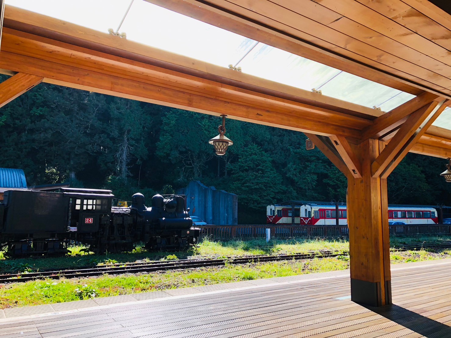 嘉義,阿里山林鐵,沼平車站,木造火車站,山海戀單車,檜木車廂,鐵道文化