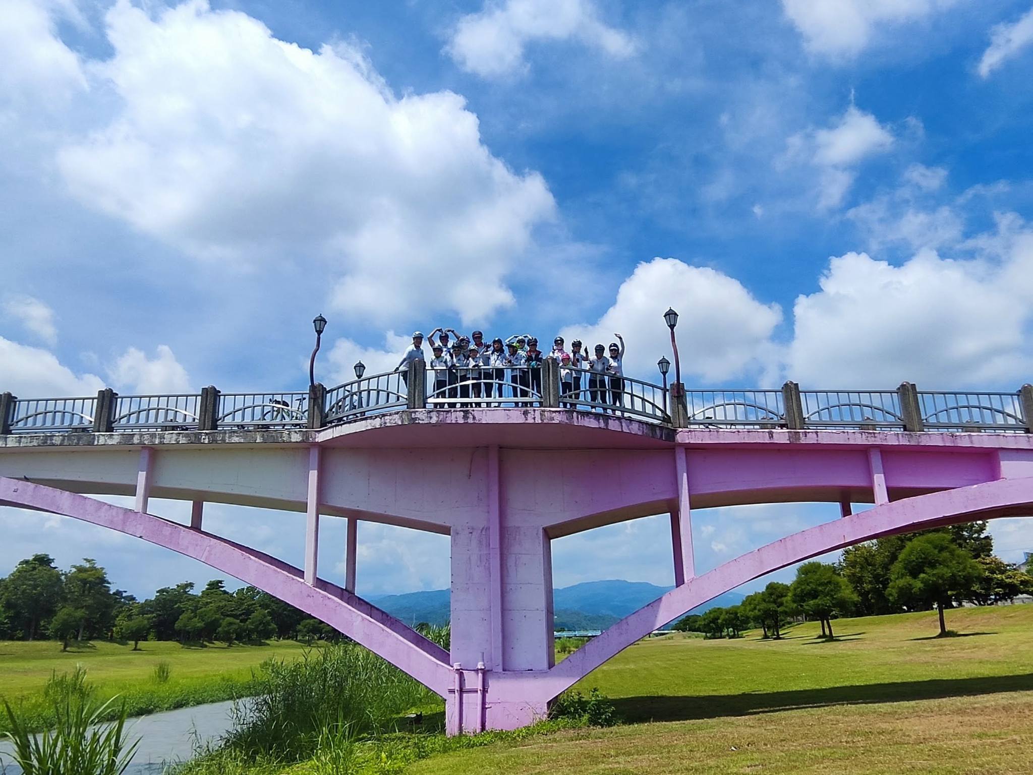 宜蘭,三星,分洪橋,安農溪,橋樑,山海戀單車