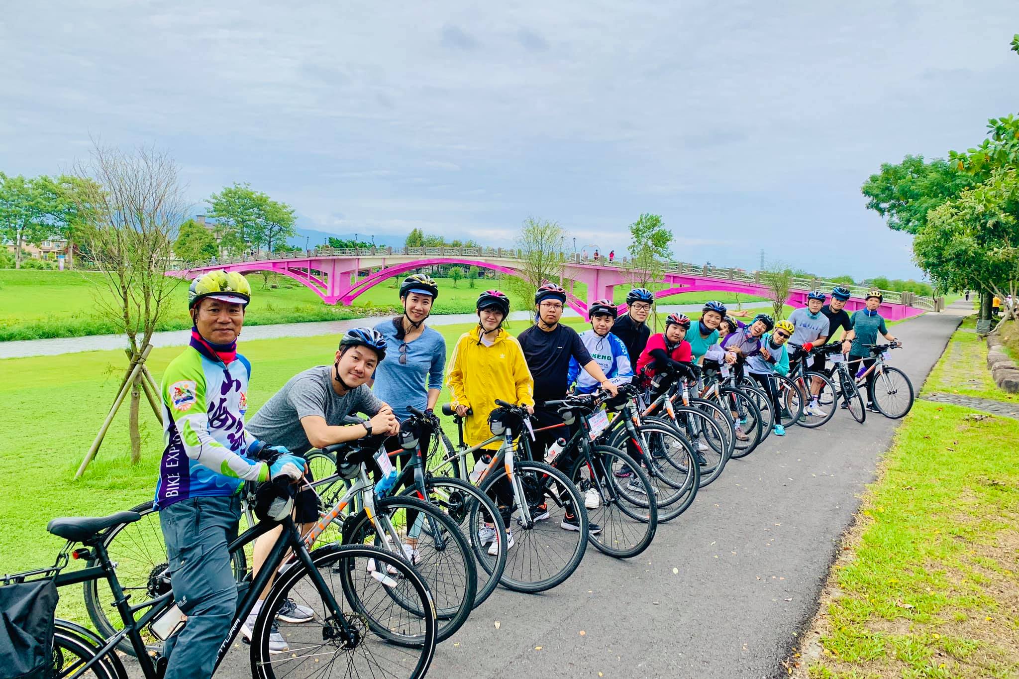 宜蘭,三星,分洪橋,安農溪,橋樑,山海戀單車