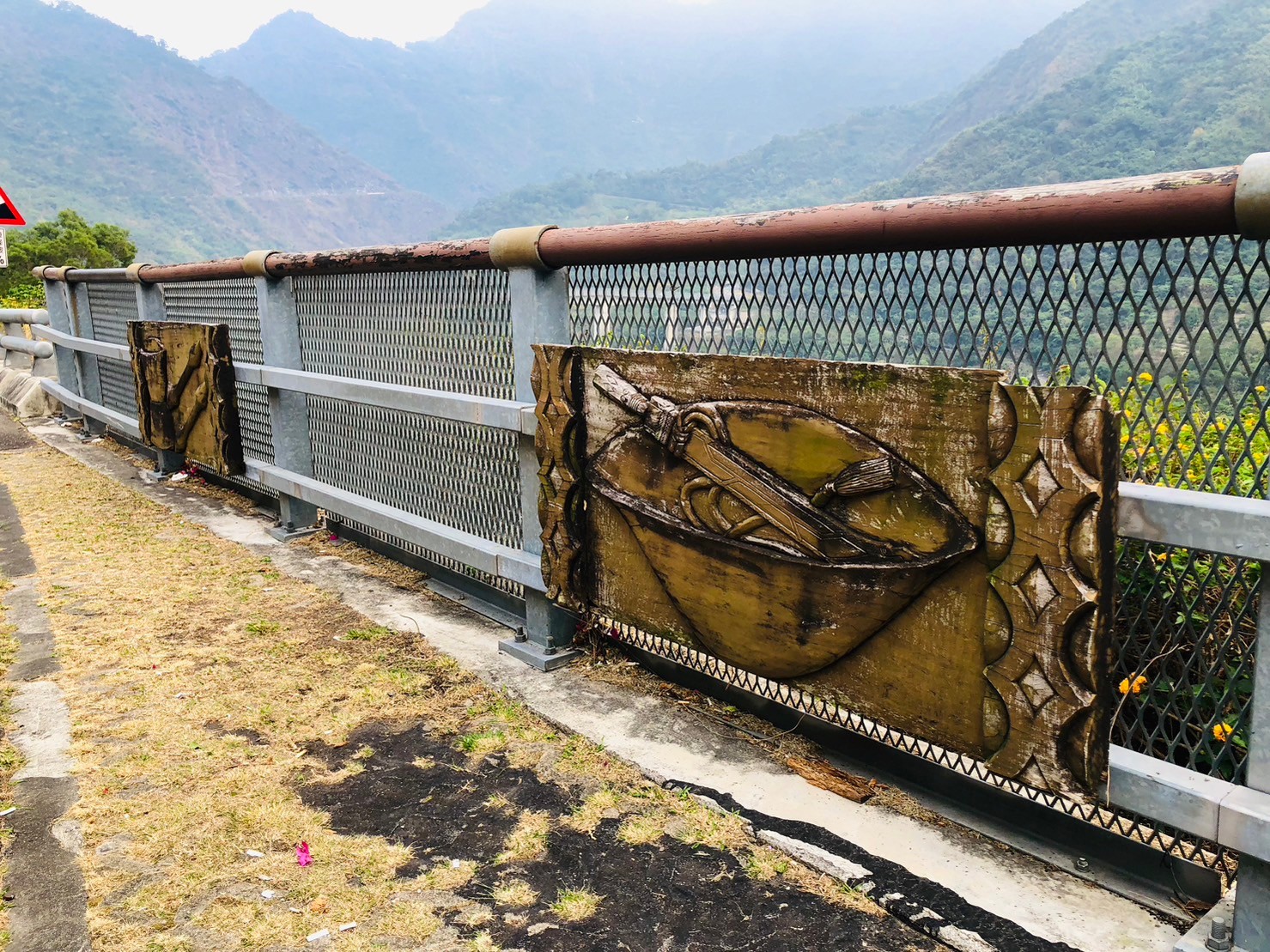 屏東,霧台,三地門,谷川大橋,八八風災救災魯凱族,原住民文化,全國第一高橋墩,橋樑,山海戀單車