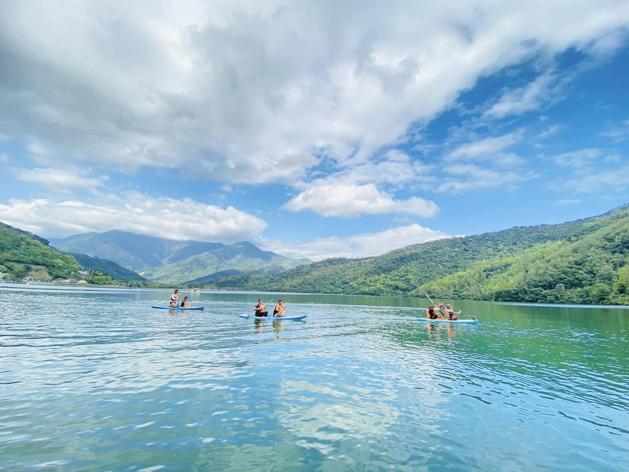 花蓮,壽豐,鯉魚潭,SUP,遊船,山海戀單車