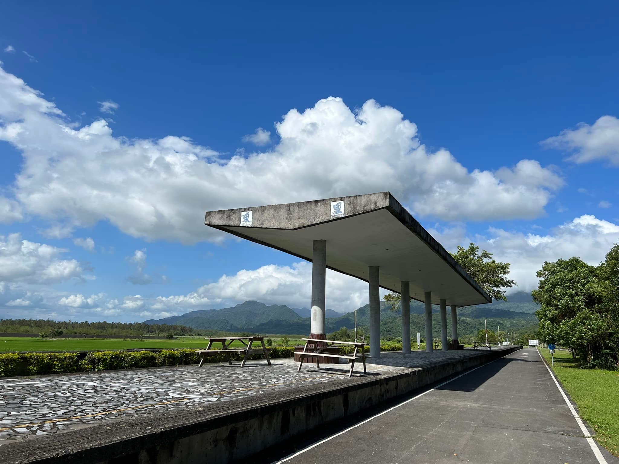 花蓮,富里,玉富自行車道,東里鐵馬驛站,山海戀單車