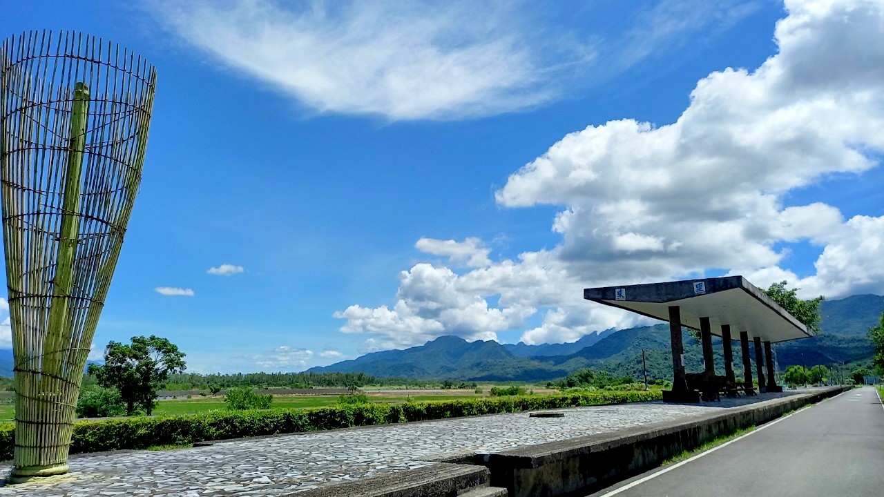 花蓮,富里,玉富自行車道,東里鐵馬驛站,山海戀單車