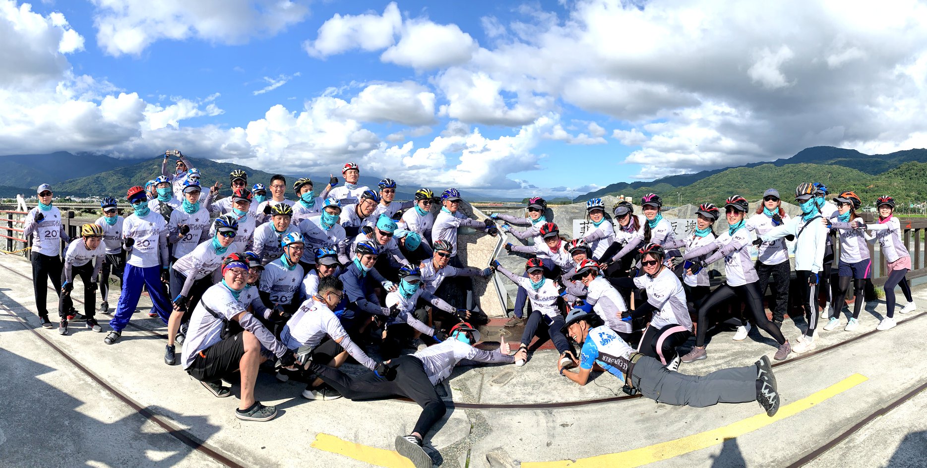 花蓮,玉里,玉富自行車道,歐亞大陸板塊＆菲律賓板塊交界處,山海戀單車