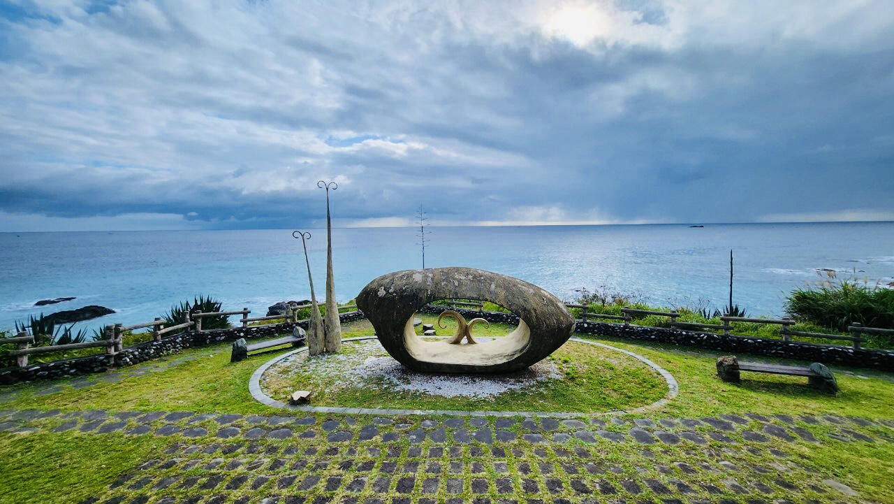 花蓮,豐濱,石門班哨角休憩區,LOVE,藝術,山海戀單車