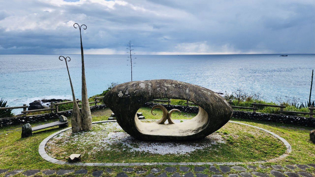 花蓮,豐濱,石門班哨角休憩區,LOVE,藝術,山海戀單車