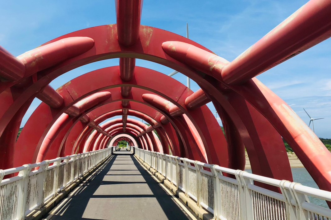 苗栗,西湖鄉,西湖溪自行車鐵橋,橋樑,山海戀單車