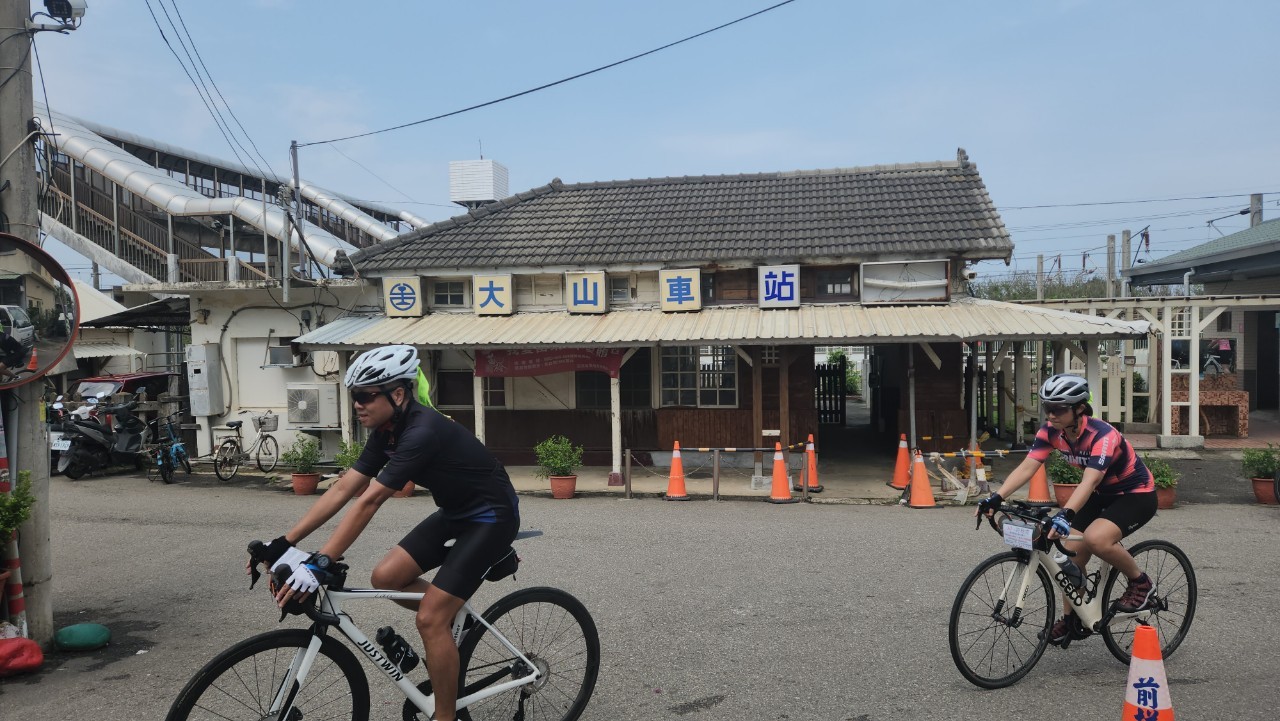 苗栗,後龍,海線五寶,大山車站,木造火車站,火車站,山海戀單車