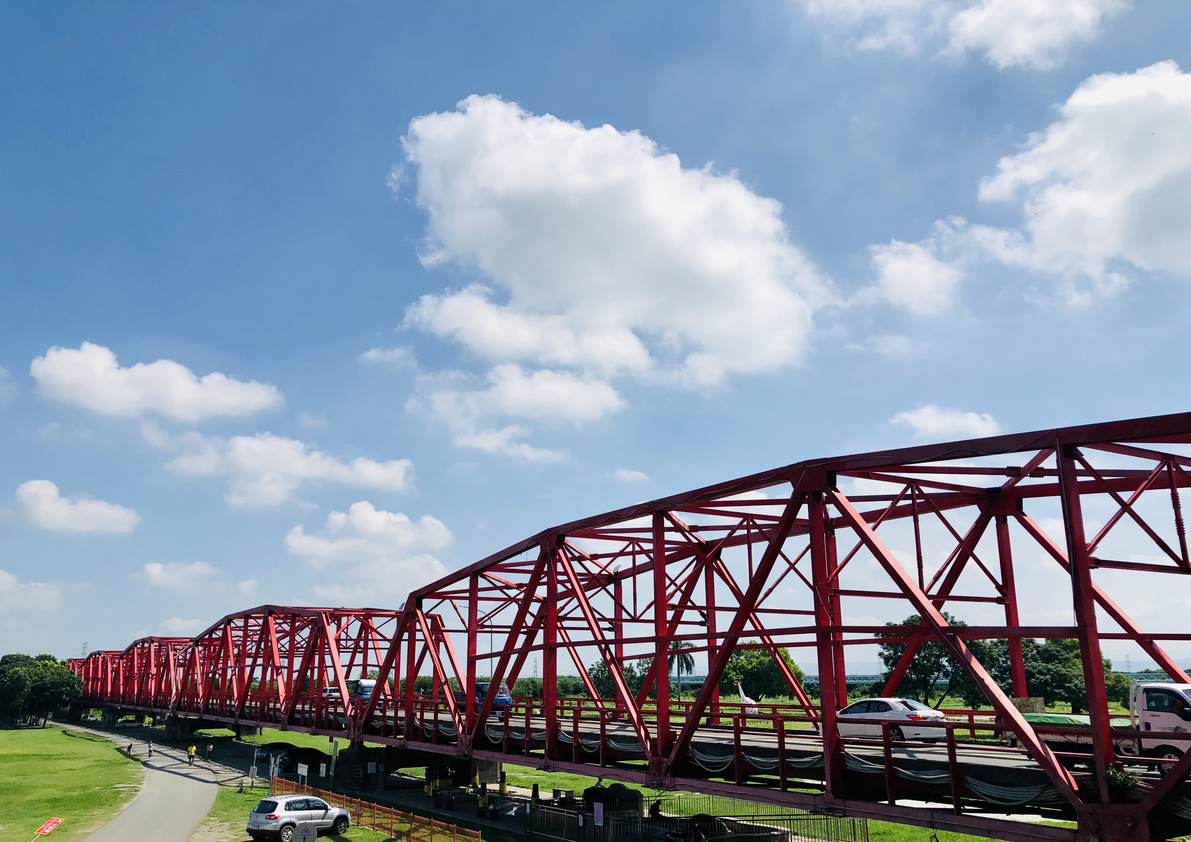雲林,西螺大橋,遠東第一大橋,鋼構橋,橋樑,山海戀單車