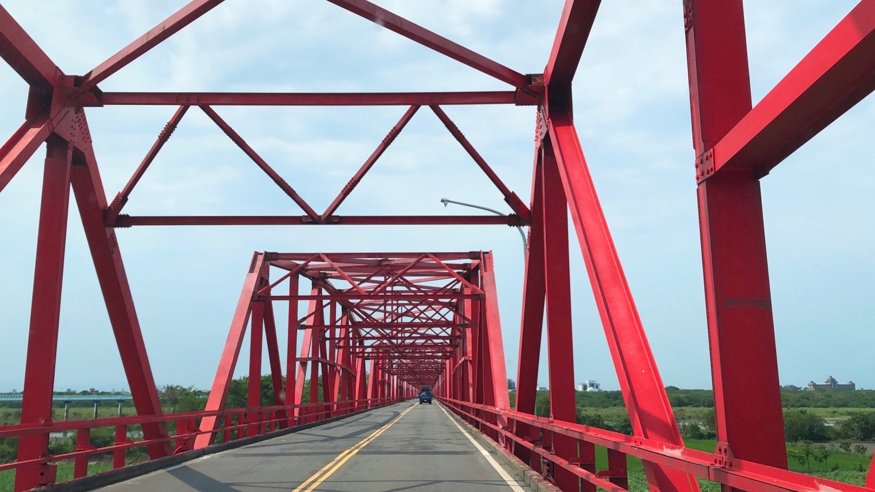 雲林,西螺大橋,遠東第一大橋,鋼拱橋,橋樑,山海戀單車