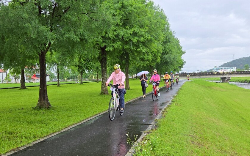 運動與健康,單車騎行,單車旅行,CyclingTaiwan,CyclingAdventure,CustomTourGroup,OverseasCyclistsInTaiwan,新加坡車友,海外車友騎台灣,山海戀單車,專案訂製,北進武嶺,日月潭,羅東文化工場,安農溪自行車道,落羽松,三星蔥文化館,樂水車站遺址,土場車站,太平山森活趣農場