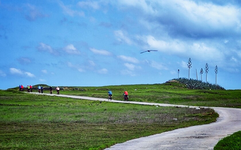 運動與健康,單車騎行,單車旅行,CyclingTaiwan,CyclingAdventure,單車看見台灣,BicycleTravel,花火鐵馬跳島趣,澎湖單車旅行,吉貝花火節,摩西分海,赤崁碼頭,北寮巡檢司,四眼井傳說,抱墩抓魚,吉貝沙尾