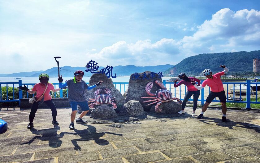 CyclingTaiwan,CyclingAdventure,單車看見台灣,台灣旅遊,單車騎行台灣,山海戀單車,富貴角燈塔,石門洞,芝蘭公園海上觀景台,外木山自行車道