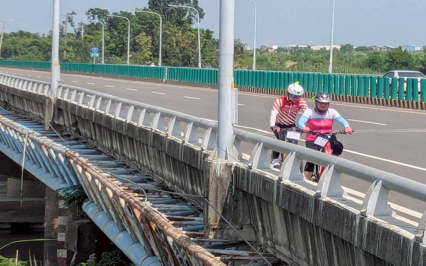 CyclingTaiwan,CyclingAdventure,單車看見台灣,台灣旅遊,單車騎行台灣,海外車友遊台灣,太保出發,水上北回歸線,菁寮老街,太康綠色隧道,林鳳營車站,九品蓮花園區