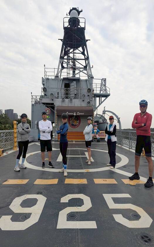 CyclingTaiwan,CyclingAdventure,單車看見台灣,台灣旅遊,單車騎行台灣,海外車友遊台灣,台灣歷史博物館,鹿耳門天后宮,府城天險,台江國家公園,安平樹屋,德記洋行,德陽艦,周氏蝦捲,台南小吃,biketour