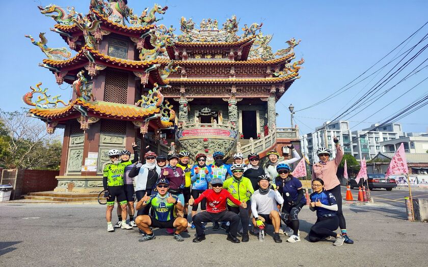 CyclingTaiwan,CyclingAdventure,單車看見台灣,台灣旅遊,海外車友騎台灣,埔鹽順澤宮,濁水溪,溪州大橋,民雄星巴克,北回歸線,後壁車站,南科贊美酒店