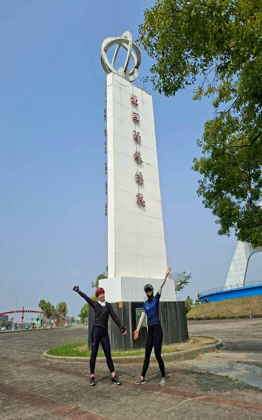 CyclingTaiwan,CyclingAdventure,單車看見台灣,台灣旅遊,海外車友騎台灣,埔鹽順澤宮,濁水溪,溪州大橋,民雄星巴克,北回歸線,後壁車站,南科贊美酒店