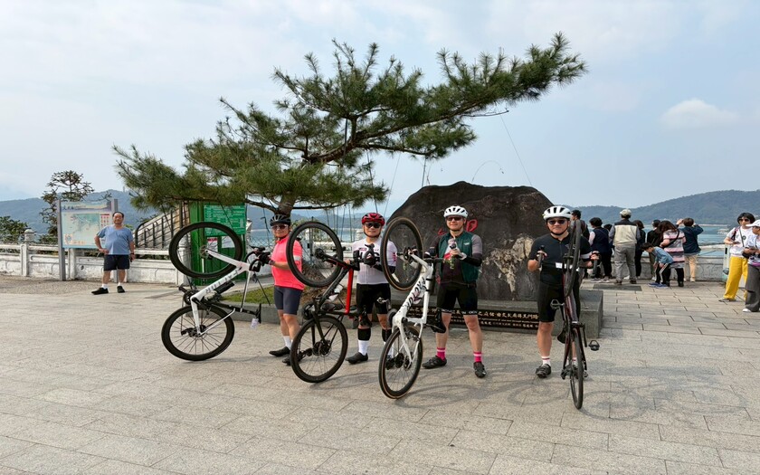 CyclingTaiwan,CyclingAdventure,單車看見台灣,台灣旅遊,海外車友騎台灣,專案團,山海戀單車,北進武嶺,日月潭,向山觀景台