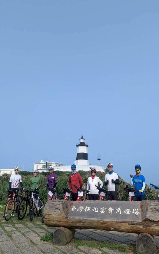 CyclingTaiwan,CyclingAdventure,單車看見台灣,台灣旅遊,海外車友騎台灣,剖地瓜,富貴角燈塔,北海岸騎行,關渡大橋,新月橋,大漢溪自行車道,小烏來,海外車友騎台灣,山海戀單車,biketour