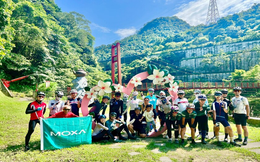 CyclingTaiwan,CyclingAdventure,單車看見台灣,台灣旅遊,biketour,專案團,經典單車環島,Moxa,四零四科技,Moxa單車環島,頭城新莊,舊草嶺隧道,福隆車站,雙溪河畔,雙溪荷花園,平溪老街,菁桐天燈派出所,106景觀公路,石碇淡蘭古道,雙溪口吊橋