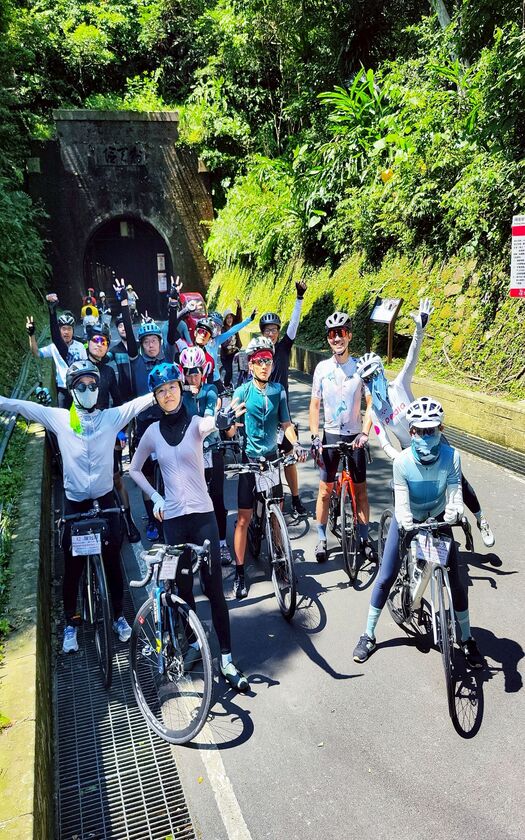 CyclingTaiwan,CyclingAdventure,單車看見台灣,台灣旅遊,biketour,專案團,經典單車環島,Moxa,四零四科技,Moxa單車環島,頭城新莊,舊草嶺隧道,福隆車站,雙溪河畔,雙溪荷花園,平溪老街,菁桐天燈派出所,106景觀公路,石碇淡蘭古道,雙溪口吊橋